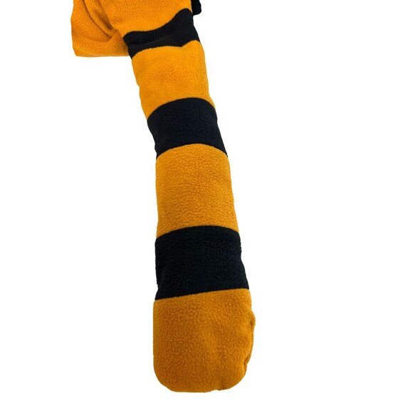 Funziez Men's Halloween Costume Red Panda/Raccoon L Black Orange by Silver Lilly - Picture 2 of 11